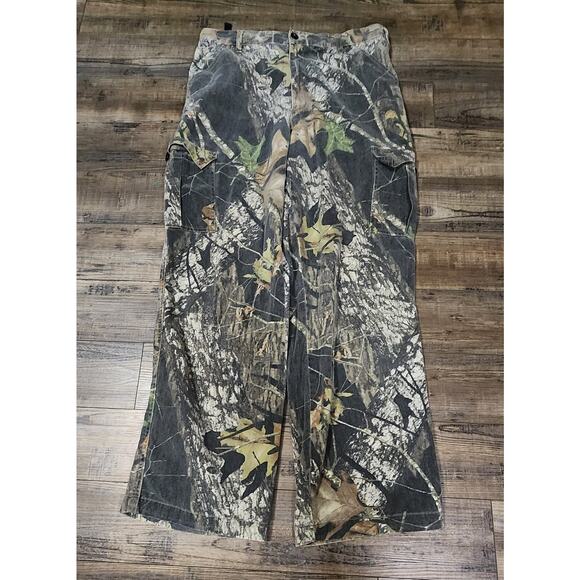 Pre-owned Fieldstaff Camo Hunting Fishing Pants Mens Size M 2147 - Picture 2 of 5